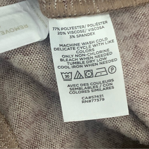 Ann Taylor The Animal Print Side Zip Legging sz S NWT - Picture 8 of 13